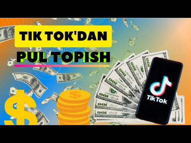 TIK TOK ORQALI $20 KUNIGA #tiktok #tiktokwallet #pulishlash