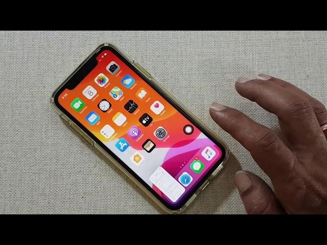 Take screenshot on iPhone 11 without Power button or Home Button