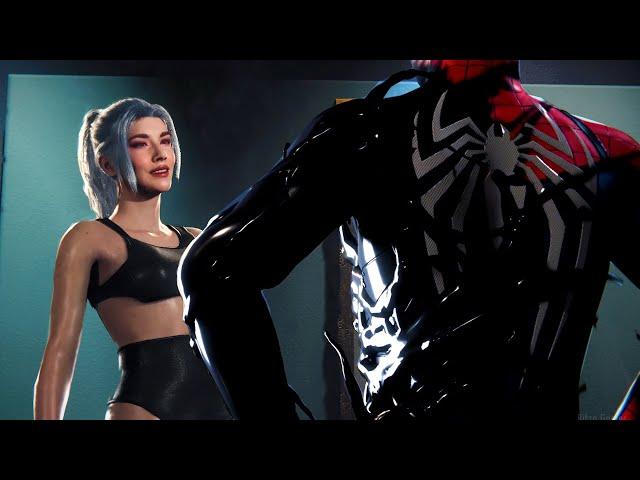 New Spider Man 2 Shows Black Cat Advanced to Black Suit Transformation Scene In Spider Man Mod