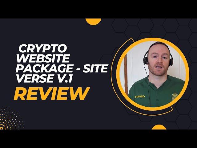 PLR Crypto Website Package - Site Verse v.1 Review + 4 Bonuses To Make It Work FASTER!