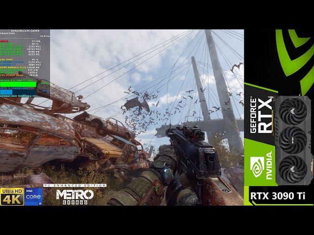 Metro Exodus Enhanced Edition Extreme, Ray Tracing 4K DLSS | RTX 3090 Ti | i9 12900K 5.2GHz