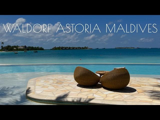 WALDORF ASTORIA MALDIVES ITHAAFUSHI | The Ultimate Luxury Resort | Full Tour in 4K