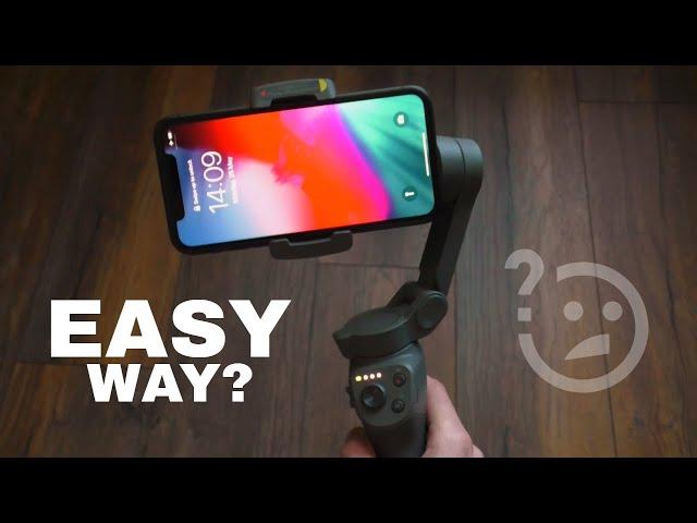 How to setup DJI Osmo Mobile 3 (Balance, first time use, tutorial) EASY WAY