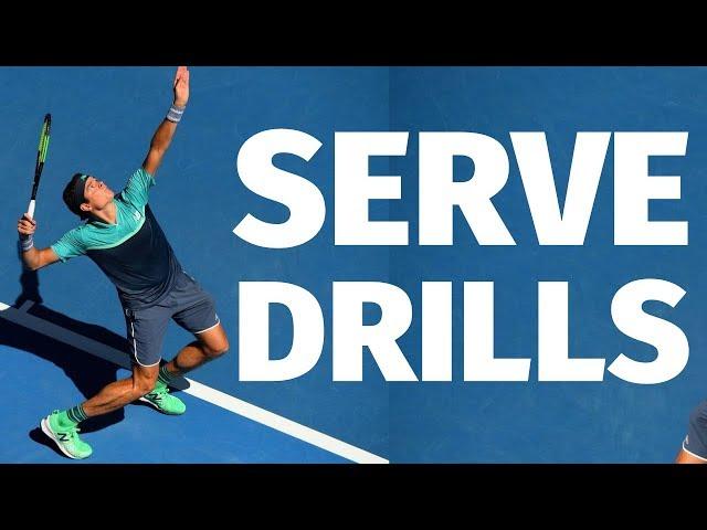 Tennis Serve - 3 Drills To Improve Power and Consistency