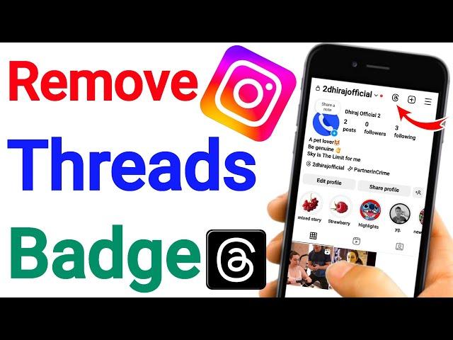 How To Remove Threads Badge From Instagram Profile