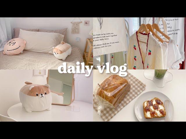 vlog  grocery shopping, strawberry jam toast, cute accessories haul, dentist appointment 