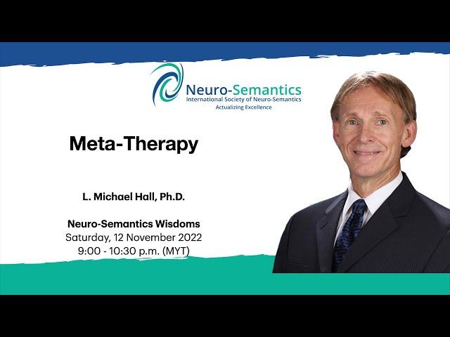 Meta Therapy | L Michael Hall PhD