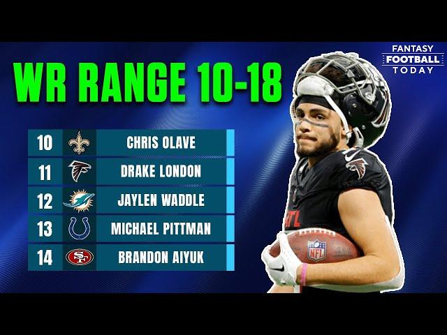 Pros & Cons of Wide Receivers Ranked 10-18! Round 2-3 WR Breakdown! | 2024 Fantasy Football Advice