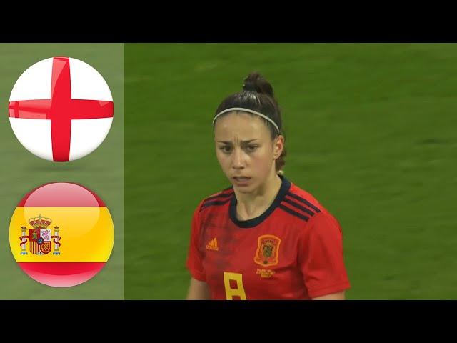 England vs Spain Women Highlights || International Friendly HD