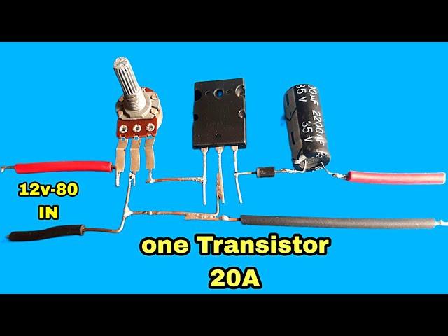 "How to Build a 0-60V 30A DIY Power Supply Using 2SC5200 Transistor - Easy Guide"