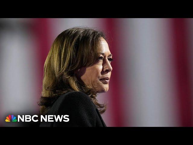 WATCH: Harris addresses the nation after Trump wins 2024 election | NBC News