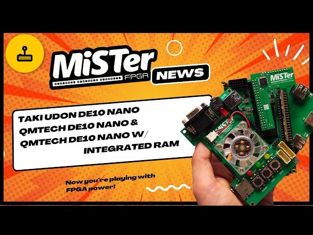 MiSTer FPGA News - 3 Different DE10 Nano Clones