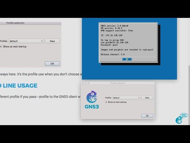 GNS3 Talks: GNS3 2.0 Profiles = multiple settings for different scenarios