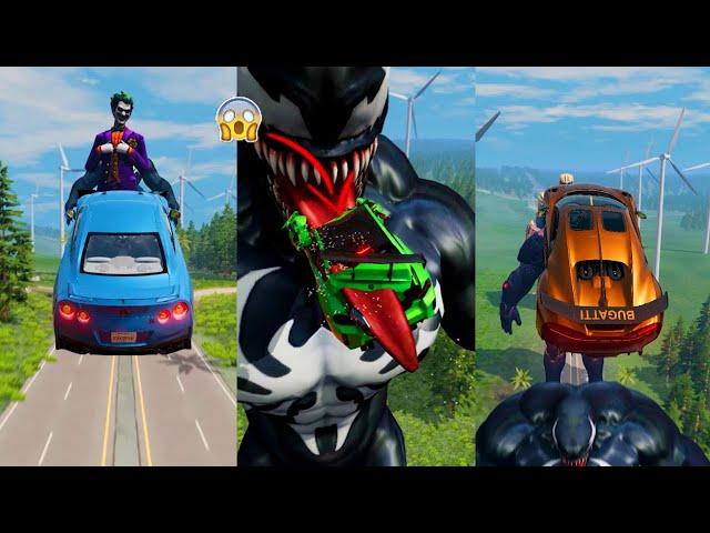 Super Hero's Cars vs Super Villains #11  BeamNG.Drive | The Real Granny