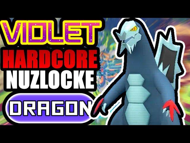 Pokémon Violet Hardcore Nuzlocke - Dragon Types Only! (No items, No overleveling)