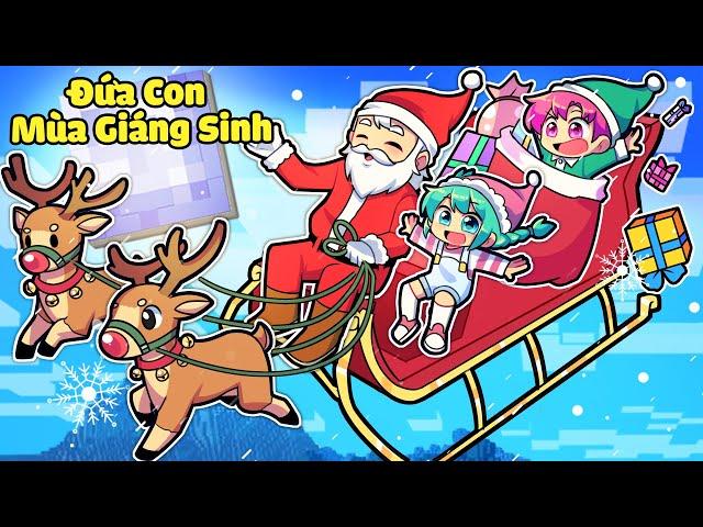 NẾU CÔ BÉ NOEL CÓ CUỘC SỐNG TRONG MINECRAFT*YUMMIE LÀ CON CỦA ÔNG GIÀ NOEL 