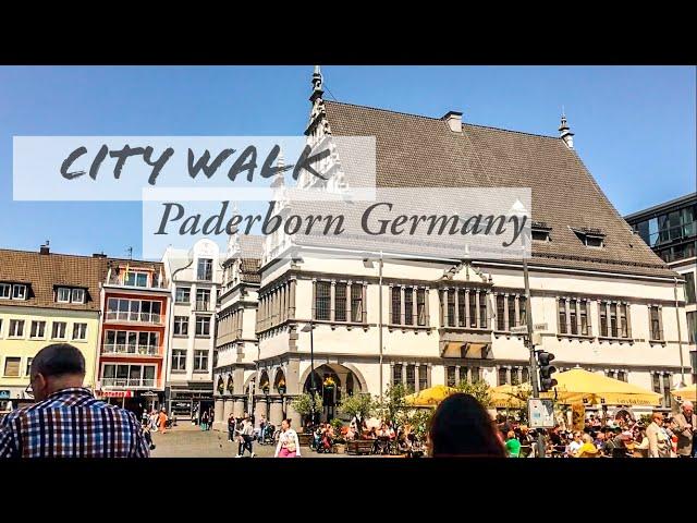 City Walk Paderborn Germany || walking-Tour || AngbisayasaAlemanya #travel