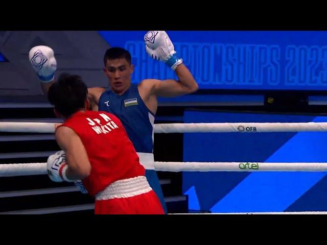 R32 (67KG) WAKITA YUTO (JPN) vs MUYDINKHUJAEV ASADKHUJA (UZB) | IBA World Boxing Championships 2023