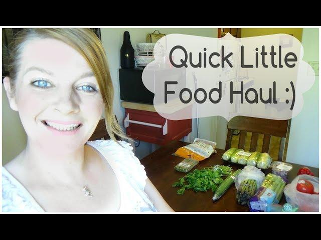 Quick Food Shopping Haul!