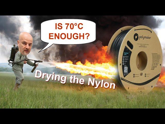 Can we dry the nylon at 70°C? Surprising results!