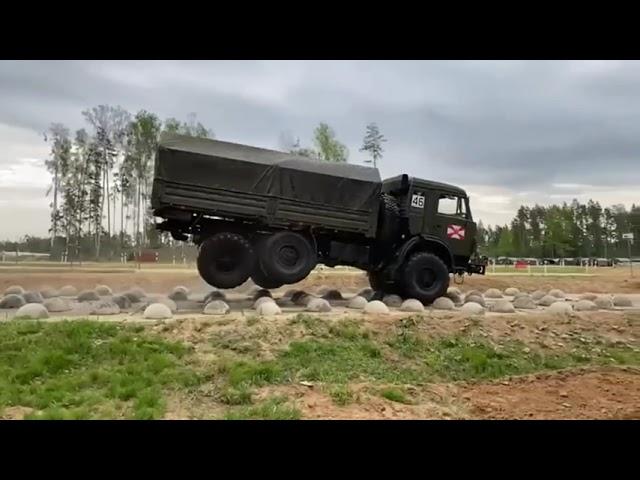 Испытания военного камаза