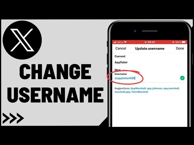 How to Change X (Twitter) Username I NEW UPDATE