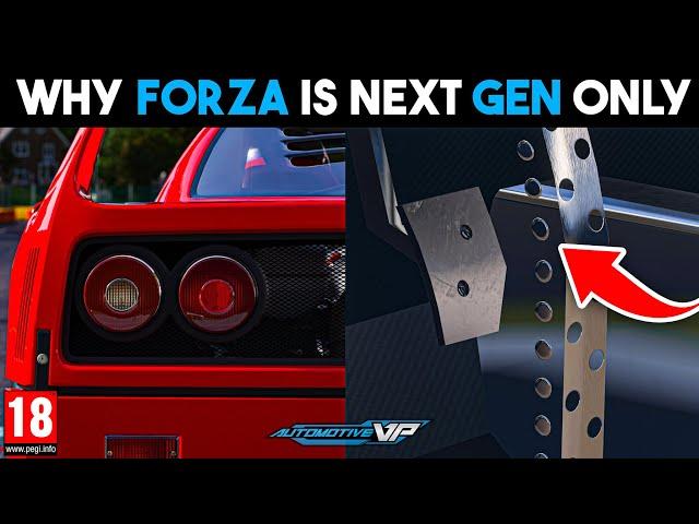 Forza Motorsport vs Gran Turismo 7 Comparison: Ferrari F40 In-Depth 4K VR