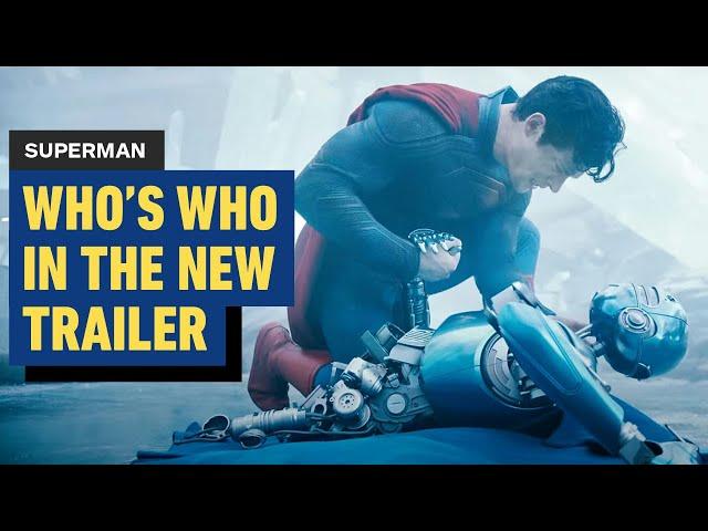 Who's Who in James Gunn's New Superman Trailer