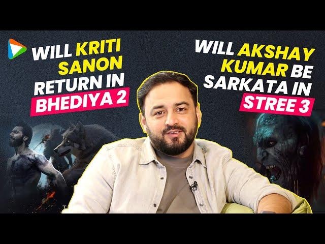 Amar Kaushik confirms: "Bhediya 2 will come first"|Stree 2 | Rapid Fire With Bollywood Hungama