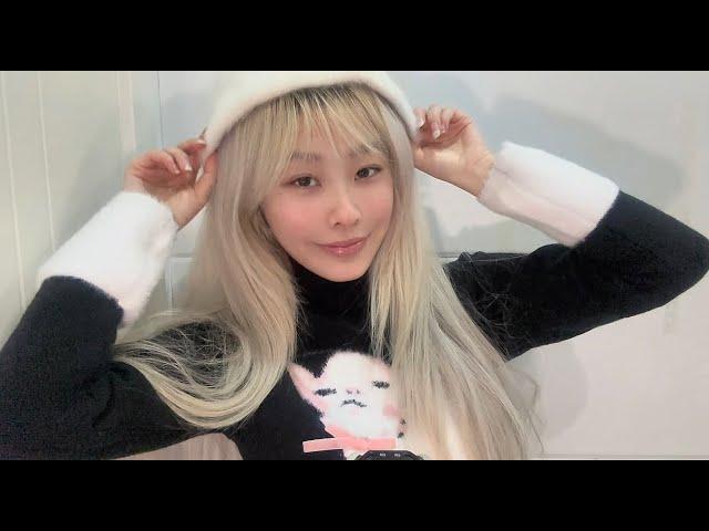 ASMR deep fabric scratching(clothes,hat）