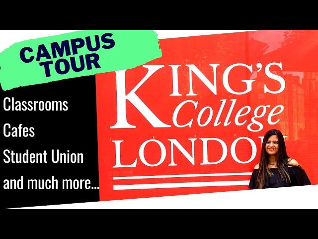 King's College London Campus Tour | Classrooms, Cafes, Study Areas & More | Bush, Strand, Somerset |