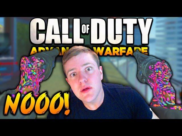 "NOOOOO!" - Advanced Warfare - LIVE w/ Quadmft! (NEW GUN / CAMO)