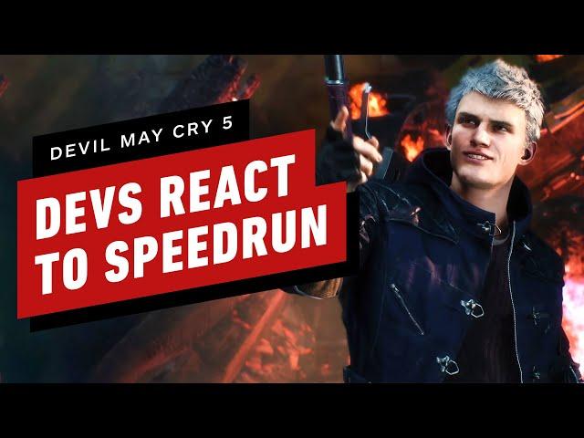 Devil May Cry 5 Developers React to 83 Minute Speedrun