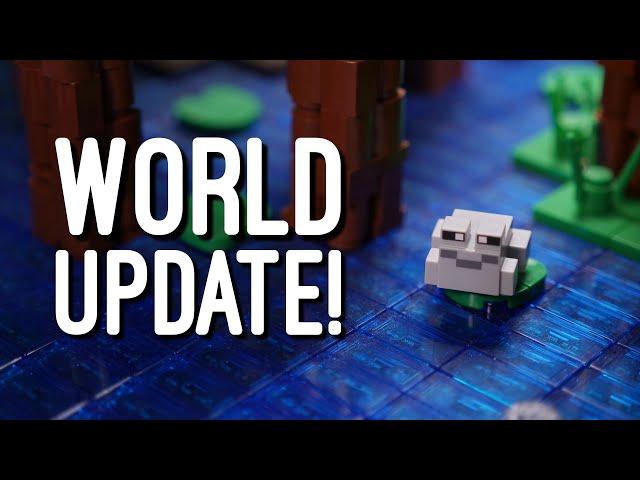 LEGO Minecraft World Update: New 2023 Pieces!