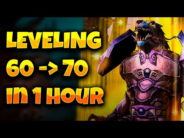 Fast Leveling 1-70 & 60-70 in 1h | Powerleveling Guide WoW