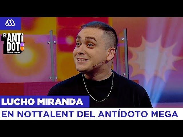 La irreverente rutina de humor negro de Lucho Miranda en El Antídoto Mega