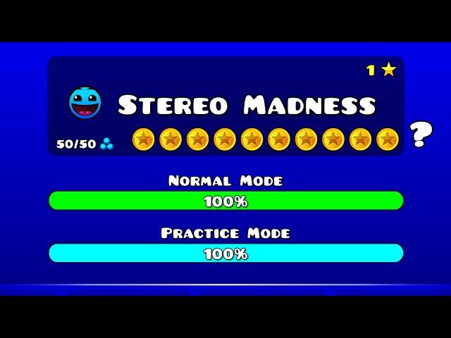 Stereo Madness but 10 Coins