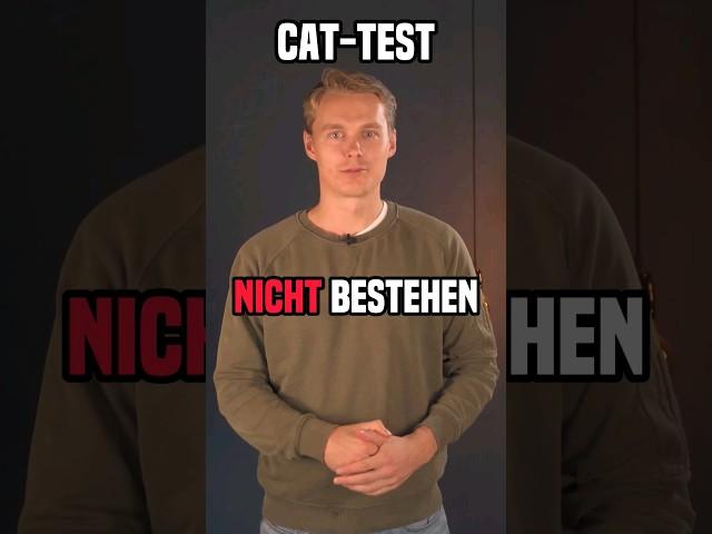 Was passiert, wenn ich den CAT Test bei der Bundeswehr nicht bestehe? #bundeswehr #bewerbung