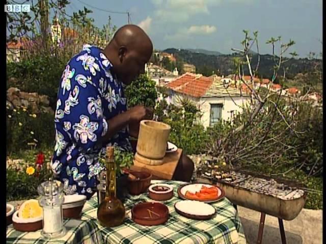 Ainsley's Greek Aubergines - Ainsley's Barbecue Bible - BBC Food