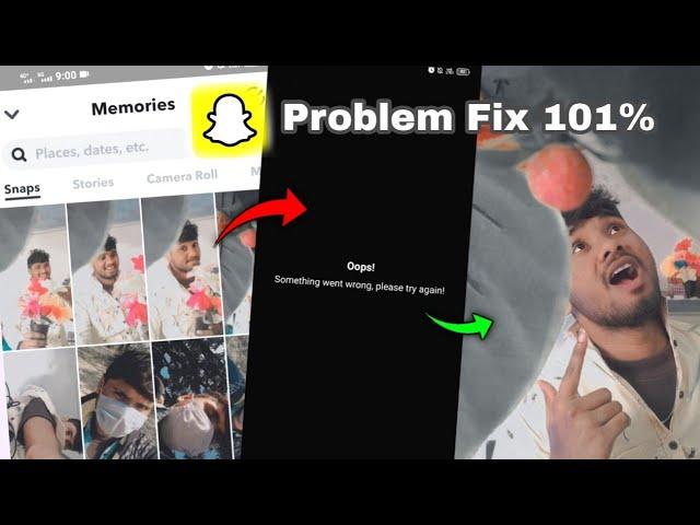 Snapchat Something Went Wrong Please Try Again! | Oops Something Went Wrong please try again 2022