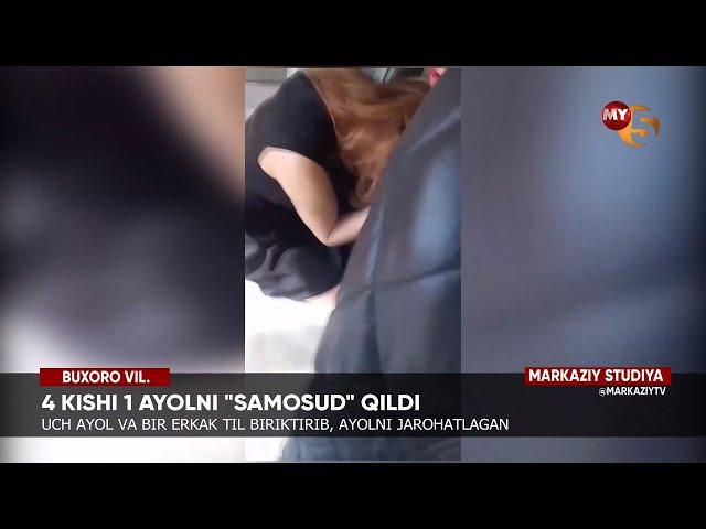 4 kishi 1 ayolni "samosud" qildi