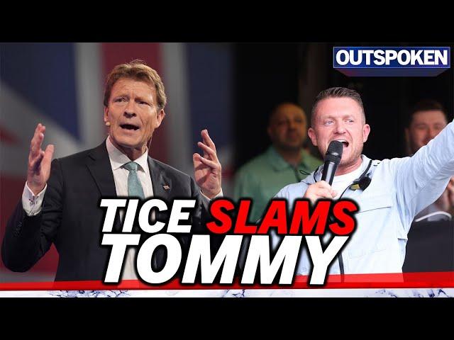 "We want nothing to do with Tommy Robinson" Richard Tice defends Reform UK's position on activist