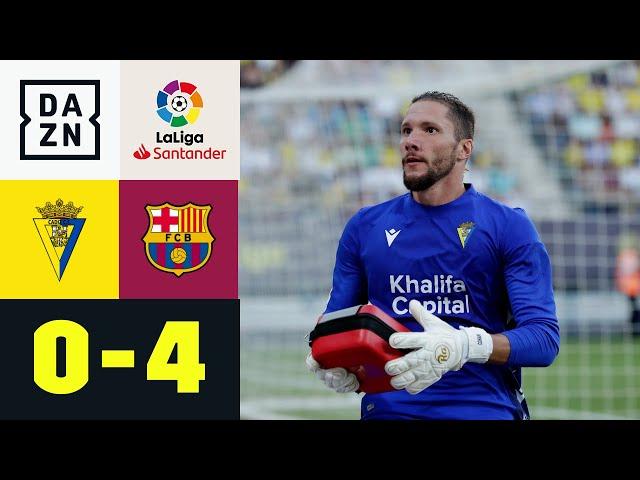 Barca gewinnt - Ledesma wird zum Held des Abends: Cadiz - Barcelona 0:4 | LaLiga | DAZN