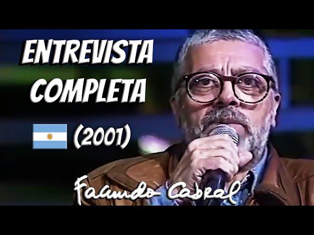 Entrevista a Facundo Cabral en 2001