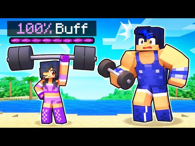 Aphmau Got 100% BUFF In Minecraft!