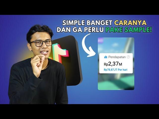 KOK BISA? KONTEN TANPA WAJAH DAN TANPA SAMPLE CUAN 2M DARI TIKTOK AFFILIATE?