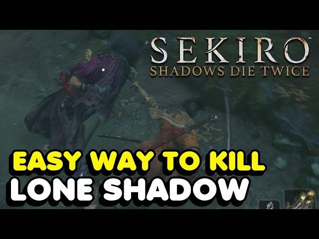 Sekiro: Shadows Die Twice - Lone Shadow Longswordsman Boss Fight [ NO DAMAGE TAKEN ]