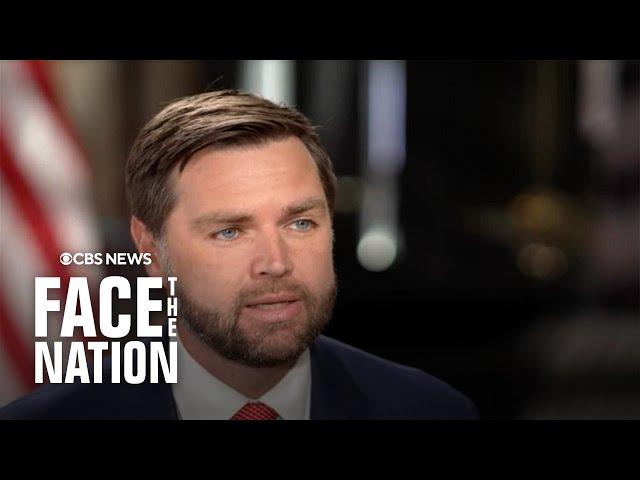 Senator JD Vance on "Face the Nation" | full interview