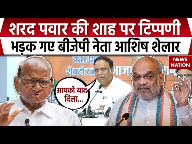 Maharashtra Politics: Sharad Pawar ने Amit  Shah पर की टिप्पणी, भड़क गए BJP नेता Ashish Shelar