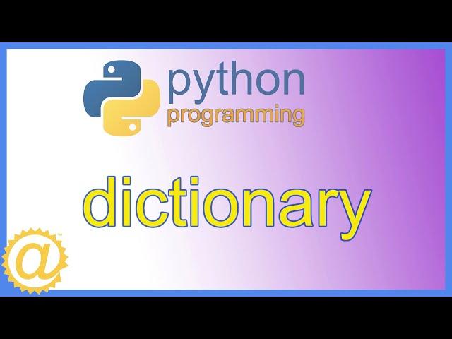 Python Dictionary - Dict Object Type Tutorial with Examples - APPFICIAL